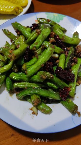 干煸四季豆的做法步骤：12