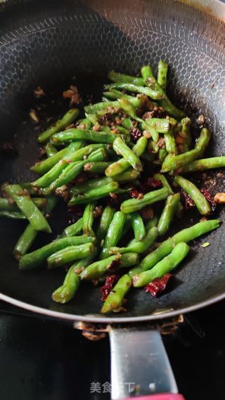 干煸四季豆的做法步骤：11