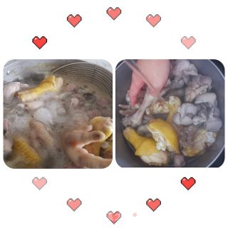 椰子干贝红枣鸡汤的做法步骤：4