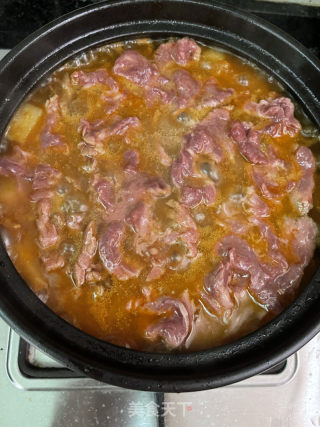 番茄土豆牛肉煲的做法步骤：13