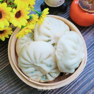 生鸡蛋韭菜包子的做法步骤：10