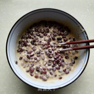 大黄米面红豆糕的做法步骤：5