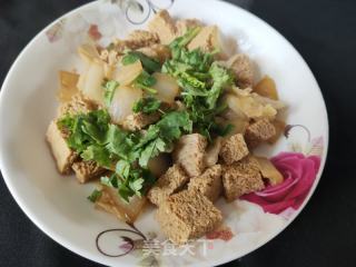 冻豆腐烩白菜的做法步骤：9