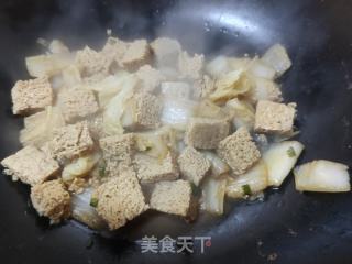 冻豆腐烩白菜的做法步骤：7