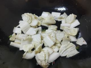 冻豆腐烩白菜的做法步骤：3