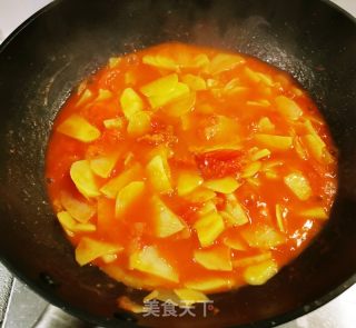 茄汁土豆片的做法步骤：4