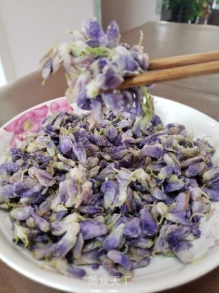 紫藤花蒸菜的做法步骤：11