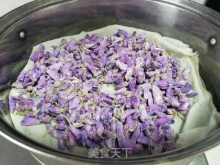 紫藤花蒸菜的做法步骤：7