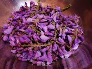 紫藤花蒸菜的做法步骤：3
