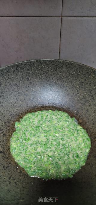 黑全麦粉韭菜鸡蛋饼的做法步骤：5