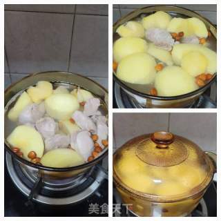 苹果瘦肉汤的做法步骤：4