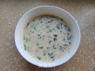 双黄蛋甜豆饼的做法步骤：6