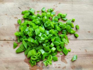 双黄蛋甜豆饼的做法步骤：3