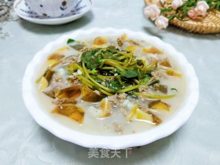 上汤马齿苋的做法步骤：11