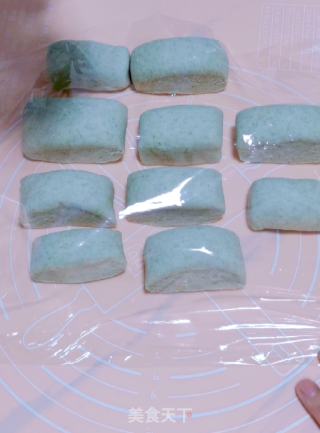 健康美味的绿豆馒头的做法步骤：4