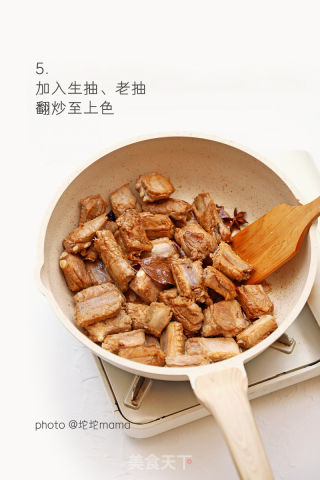 莓汁排骨的做法步骤：5