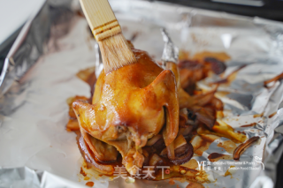 蜂蜜嫩烤乳鸽的做法步骤：5