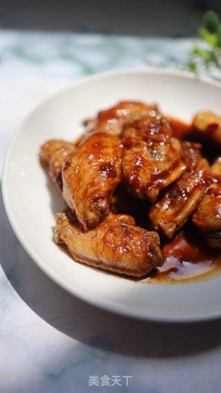 红烧鸡中翅的做法步骤：5