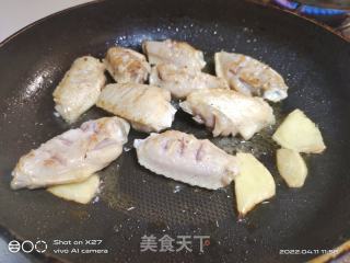 红烧鸡中翅的做法步骤：3