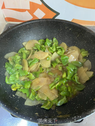 麻椒炒土豆片的做法步骤：6