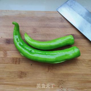 肉片烧辣椒的做法步骤：1