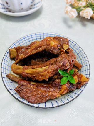五香卤大排的做法步骤：8