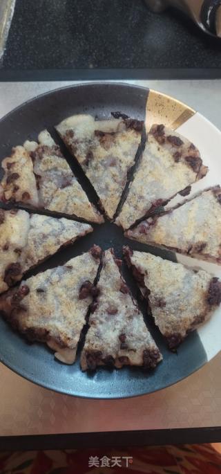香煎红豆糯米饼的做法步骤：11