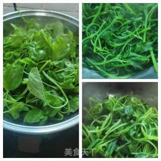 上汤苋菜的做法步骤：3