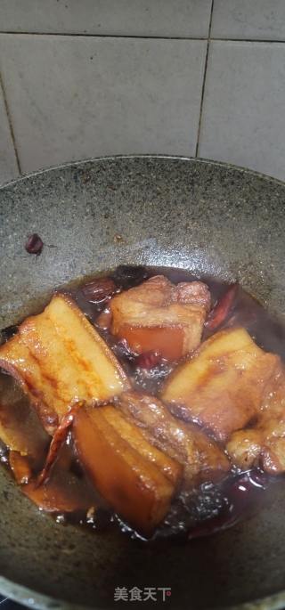 卤五花肉的做法步骤：7
