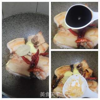 卤五花肉的做法步骤：4