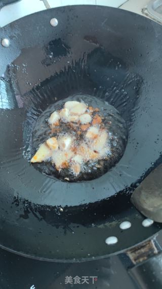 糖醋排骨焖香菇的做法步骤：4