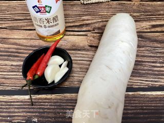 解腻萝卜咸菜的做法步骤：1
