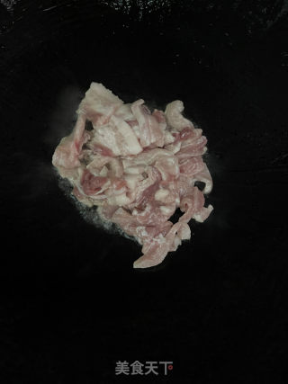 香干炒五花肉的做法步骤：4