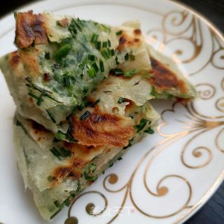 野葱油饼的做法步骤：13