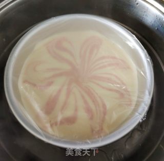 六寸艺术蒸蛋糕的做法步骤：17