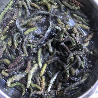 粉蒸苟桃絮的做法步骤：2