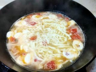 西红柿鸡蛋手擀面的做法步骤：7