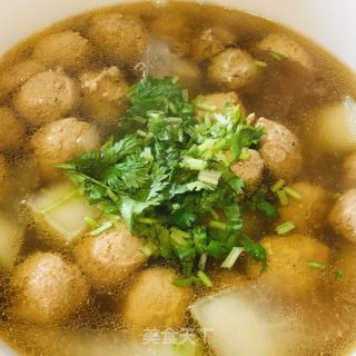 冬瓜丸子汤的做法步骤：10