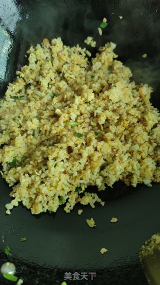 香菇蛋炒饭的做法步骤：10