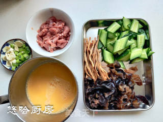木须肉的做法步骤：2