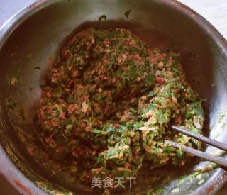 鲜肉香菜水饺的做法步骤：5