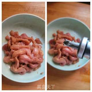 驴肉炒青瓜的做法步骤：3