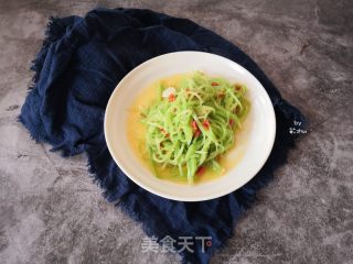 脆炒莴笋丝的做法步骤：7