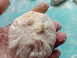 香菇野葱饼的做法步骤：9