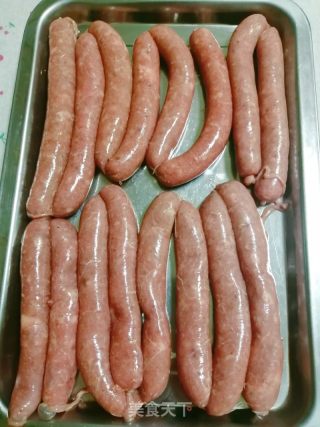 黑胡椒牛肉烤肠的做法步骤：8