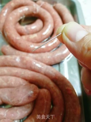 黑胡椒牛肉烤肠的做法步骤：7