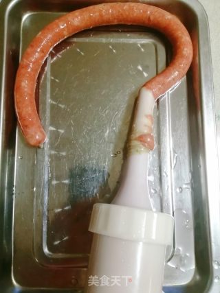 黑胡椒牛肉烤肠的做法步骤：6