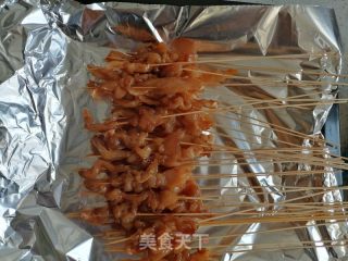 烤鸡肉串串的做法步骤：4