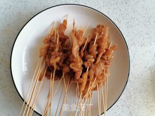 烤鸡肉串串的做法步骤：3