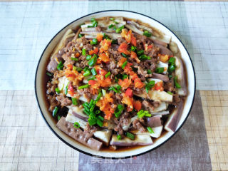 肉末蒸茄子的做法步骤：12